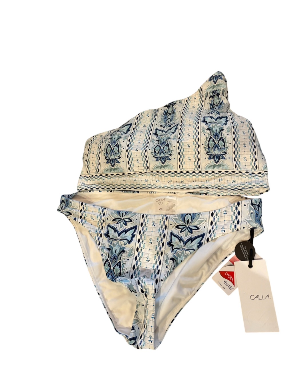 Calia by Carrie Underwood Two-Piece Swimsuit | XXL | NWT | Blue Print